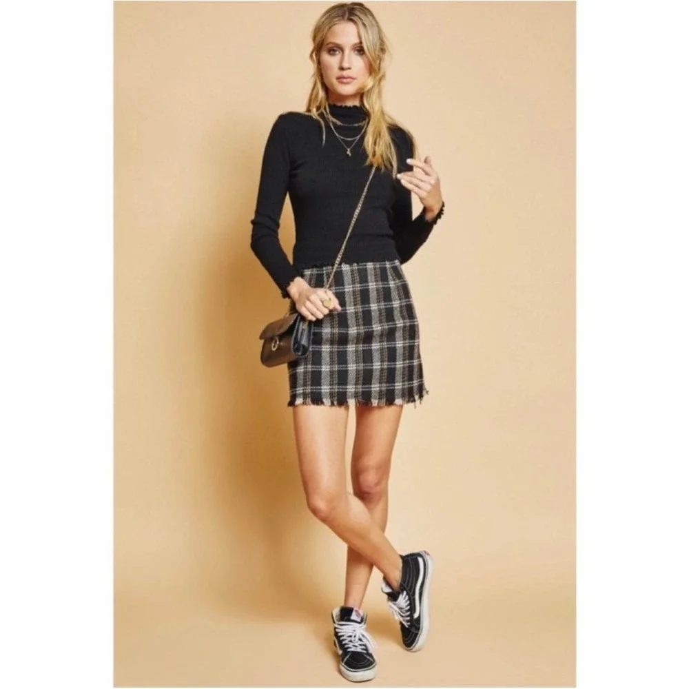 Sage The Label Good Habits Long Sleeve Top - Black - S‎ $78
